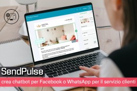  SendPulse: crea chatbot per Facebook o WhatsApp per il servizio clienti 