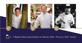 50 Top Italy. I migliori ristoranti italiani nel mondo 2022 Prosecco Doc Award: Don Alfonso 1890 Toronto al primo posto della speciale classifica