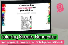 Coloring Sheets Generator: crea gratis pagine da colorare con l'intelligenza artificiale