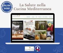 La Salute nella Cucina Mediterranea anche sul web