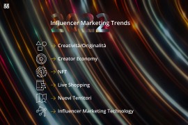 Scenari digitali 2022: Creator Economy, Live Shopping, NFT, Avatar, diventeranno secondo Buzzoole, azienda specializzata in tecnologie e servizi per l'influencer marketing, i nuovi trend