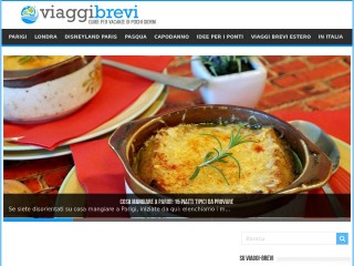 Screenshot sito: Viaggi-Brevi.com