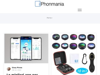 Screenshot sito: IPhonmania.it