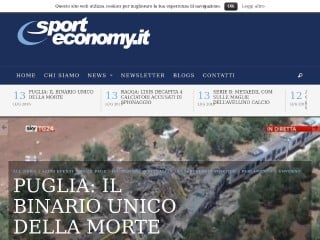 Screenshot sito: Sporteconomy.it