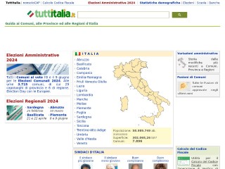 Screenshot sito: Tuttitalia.it