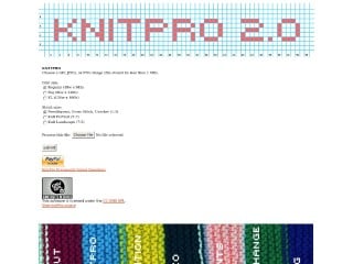Screenshot sito: KnitPro