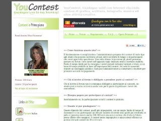 Screenshot sito: YouContest