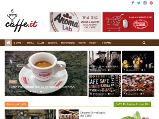 Screenshot sito: Caffe.it