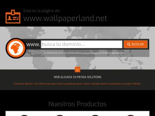 Screenshot sito: Wallpaper Land