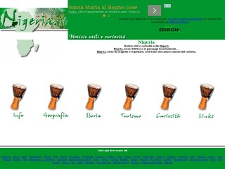Screenshot sito: Nigeria.it