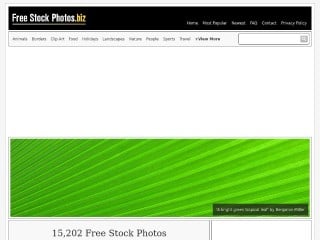 Screenshot sito: FreeStockPhotos