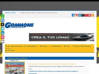 Screenshot sito: IlGommone.net