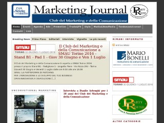 Screenshot sito: Marketing Journal