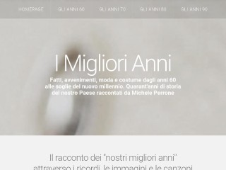 Screenshot sito: Favolosianni.it