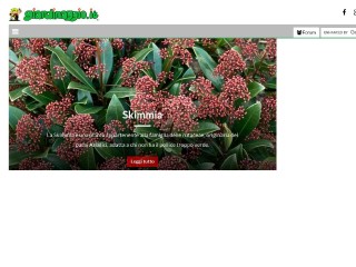 Screenshot sito: Giardinaggio.it