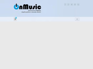 Screenshot sito: On Music