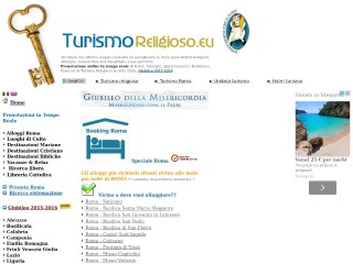 Screenshot sito: Turismo Religioso