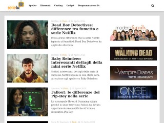 Screenshot sito: SerieTivu.com