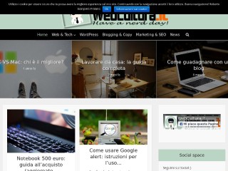 Screenshot sito: Webcultura.it