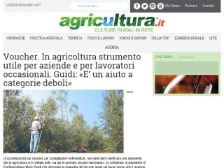 Screenshot sito: Agricultura.it