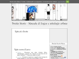 Screenshot sito: BruttaStoria.it