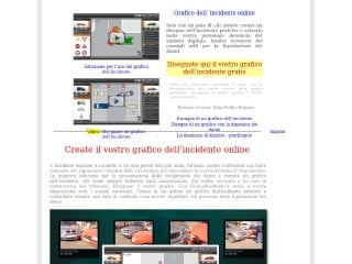 Screenshot sito: GraficoIncidente.it