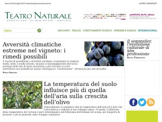 Screenshot sito: TeatroNaturale.it