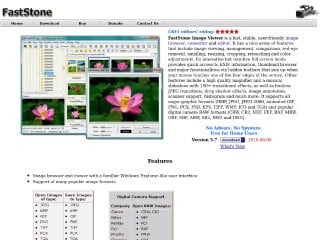 Screenshot sito: FastStone Image Viewer