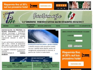 Screenshot sito: Fantamagic