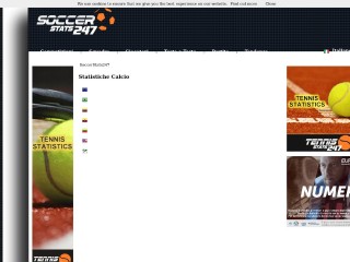 Screenshot sito: Soccerstats247