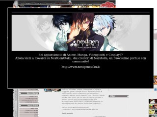 Screenshot sito: Narutoita.net