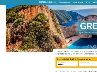 Screenshot sito: Grecia.info