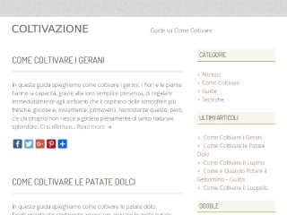 Screenshot sito: Coltivazione.net