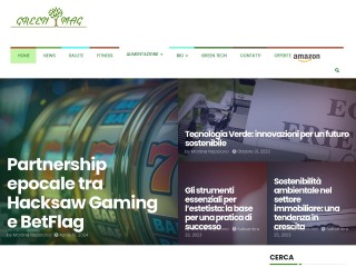 Screenshot sito: GreenMag