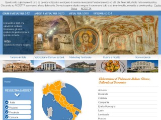 Screenshot sito: Italiavirtualtour.it
