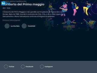 Screenshot sito: PrimoMaggio Rai