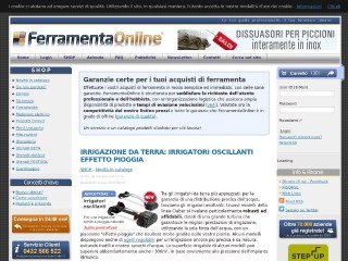 Screenshot sito: FerramentaOnline