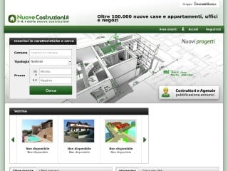 Screenshot sito: NuoveCostruzioni.it