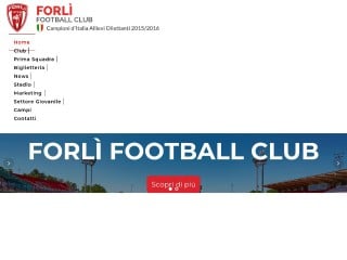 Screenshot sito: Forlì