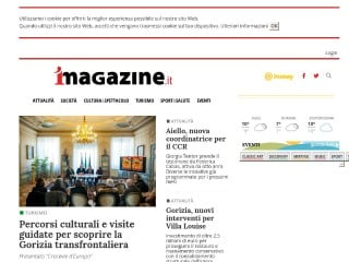 Screenshot sito: IMagazine
