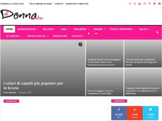 Screenshot sito: Dididonna.it