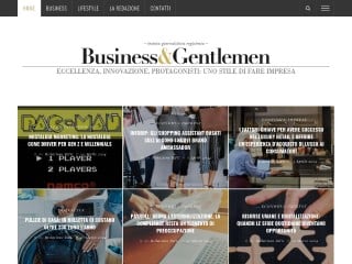 Screenshot sito: Business e Gentlemen