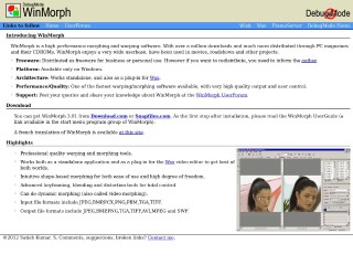 Screenshot sito: Winmorph