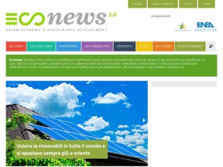 Screenshot sito: EcoNewsWeb.it