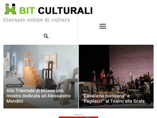 Screenshot sito: Bit Culturali