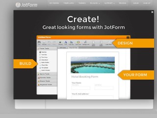 Screenshot sito: Jotform.com