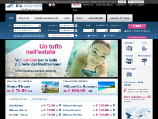 Screenshot sito: Blu-express.com