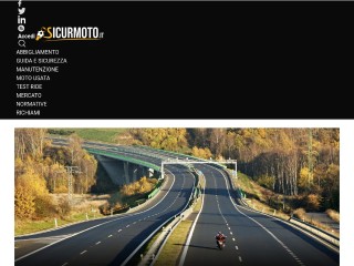 Screenshot sito: SicurMOTO.it