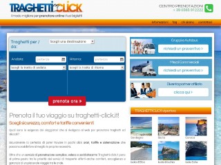 Screenshot sito: Traghetti-click.it