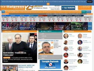 Screenshot sito: Italpress